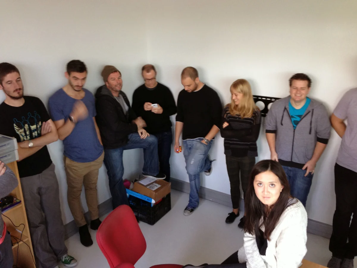 The Vend product team in 2013